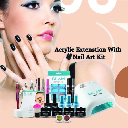 Acrylic Extension with Nail Art Kit