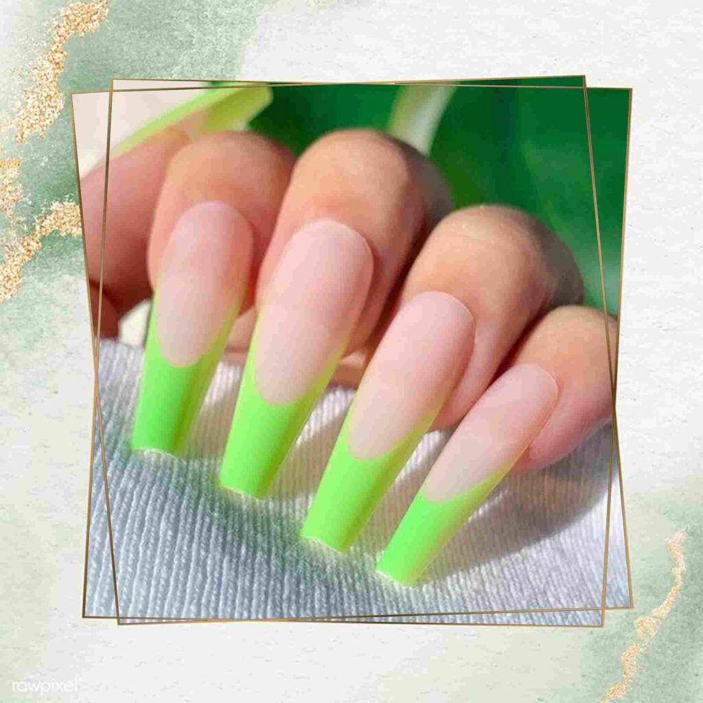 Nude And Neon Nails - The Nail Art School