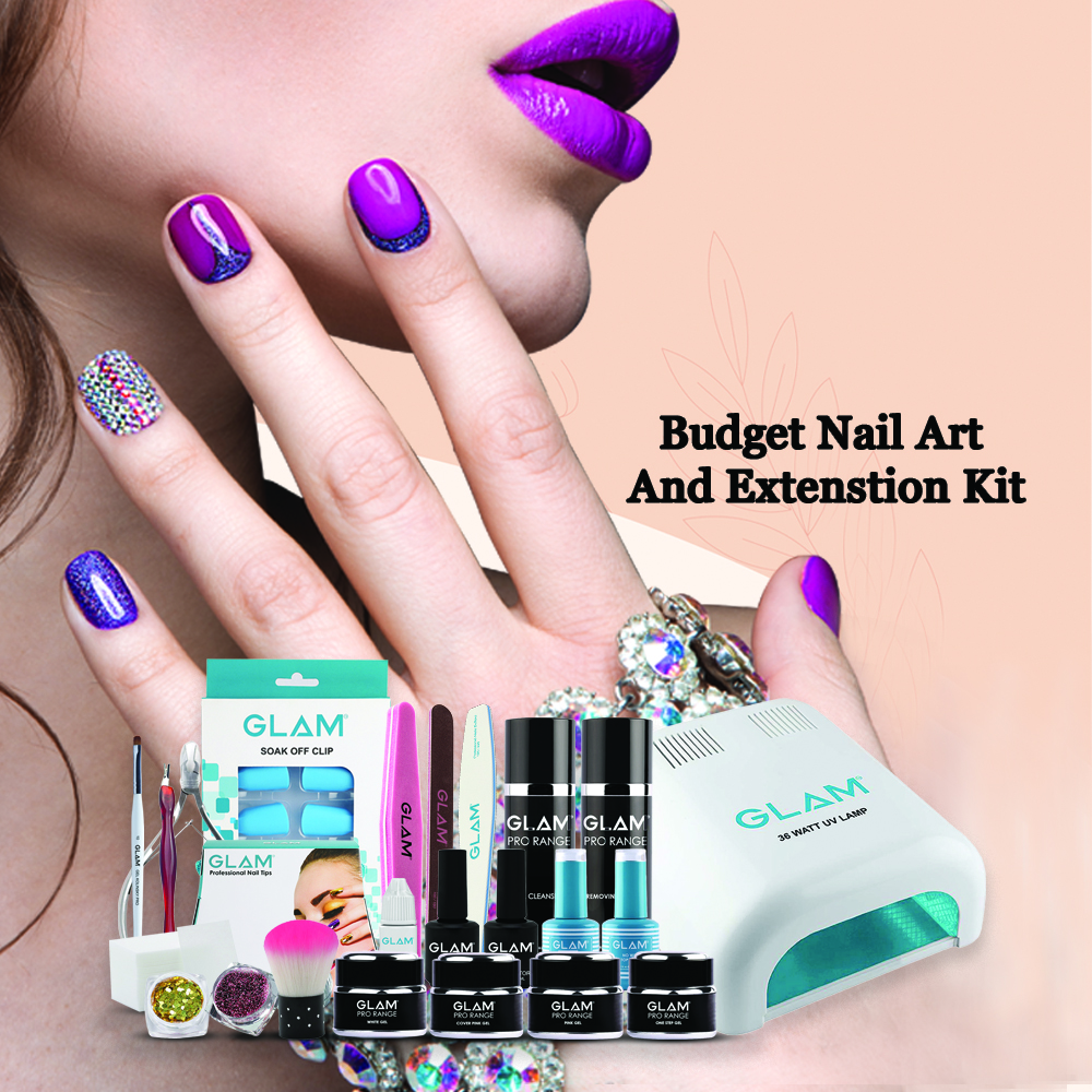 budget nail art and extenstion kit