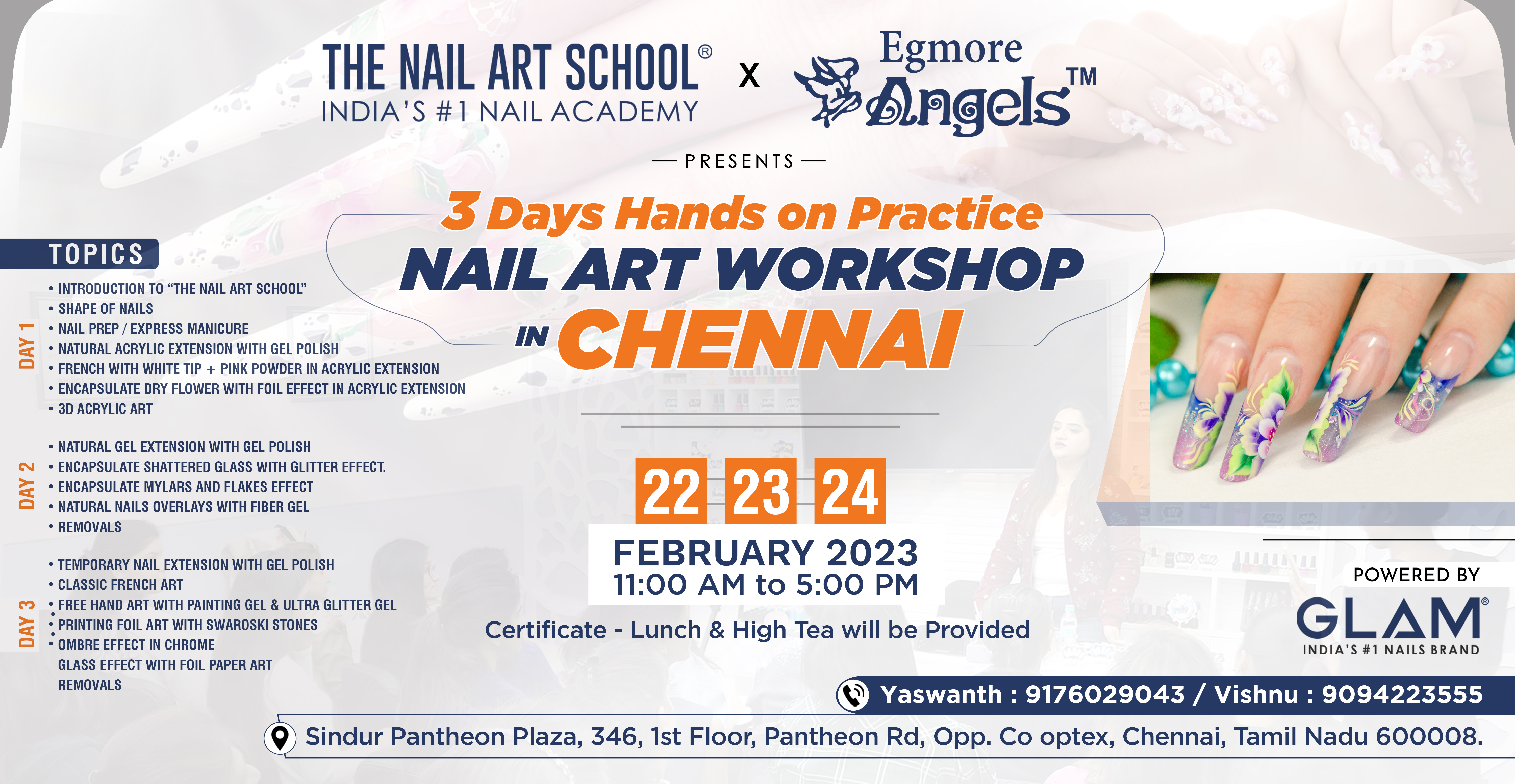 Nail Art Workshop in chennai