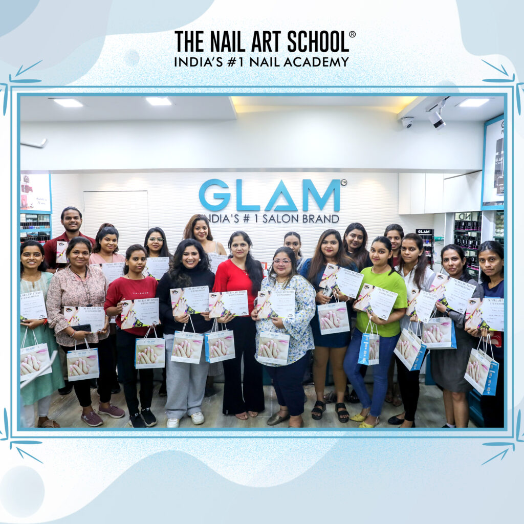 The GLAM Day Celebration at The Nail Art School Mumbai was a Smashing Success!3