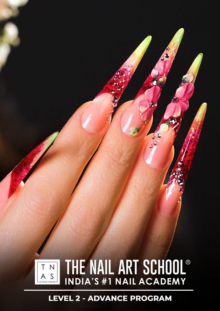 Level 2 Advance Program Best Nail Art Academy The Nail Art School