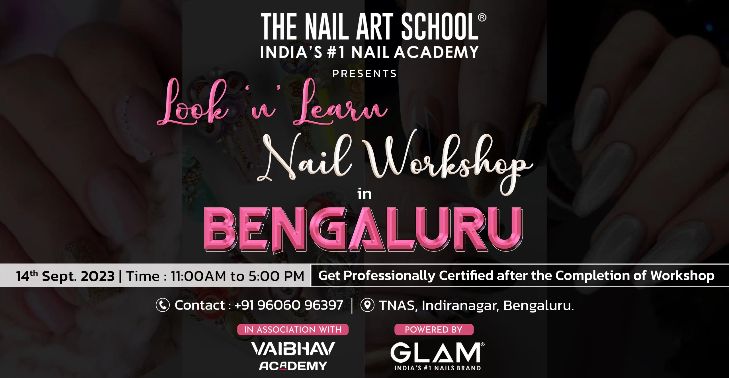 Look & Learn Nail Workshop in Indiranagar Bengaluru – The Nail Art School